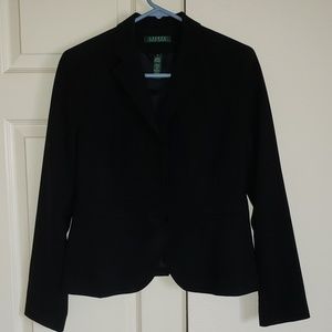 Ralph Lauren Ladies Black Suit Jacket size 6